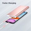 Picture of EnergyCell Pilot 4GS Portable Charger,12000mAh Fast Charging Power Bank Dual 3A High-Speed Output Battery Pack Compatible with iPhone 12 11 X Samsung S10 and More - Rose Gold