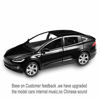 Picture of Diecast Model Cars Toy Cars Alloy Pull Back Toy Car with Sound and Light Toy Kids Toys 1/32 Scale (Black)