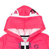 Picture of Gabby's Dollhouse Little Girls Zip-Up Hoodie Pink / Black / White 7-8