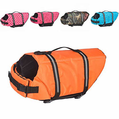 Kuoser Dog Life Jacket High Floatation Blue Whale Shape Pet Life