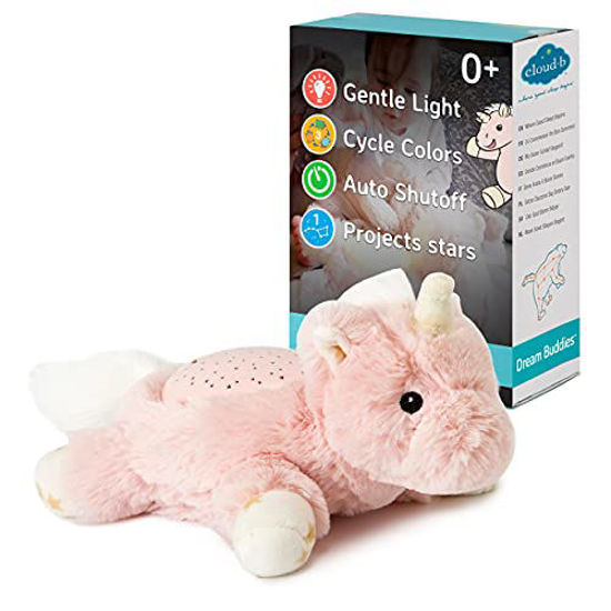 Picture of Cloud b Calming Mini Nightlight Star Projector | Gentle Brightness | 3 Colors |1 Constellation| Auto-Shutoff| Dream Buddies Ella The Unicorn