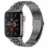 Picture of iiteeology Metal Band CompatiblewithAppleWatchBand 45mm 44mm 42mm, Upgraded Business Stainless Steel Link Band for Apple Watch Series 7/6//5/4/3/2/1/SE, Space Gray-7 Beads, 45/44/42mm