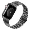 Picture of iiteeology Metal Band CompatiblewithAppleWatchBand 45mm 44mm 42mm, Upgraded Business Stainless Steel Link Band for Apple Watch Series 7/6//5/4/3/2/1/SE, Space Gray-7 Beads, 45/44/42mm