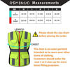 Picture of RSMINUO Reflective Safety Vest for Women, High Visibility Mesh Breathable Lady WorkWear with Pockets and Zipper (Yellow, Medium)