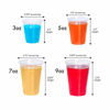 Picture of Plasticpro 5 oz Disposable Plastic Medium Weight Clear Drinking Cups [400 Count]