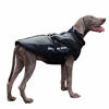 Picture of Dog Jacket - Winter Coat for Dogs Extra Warm Plush Collar- Waterproof Windproof Pet Jacket for Hiking Camping with Zipper Closure Reflective Dog Vest for Medium Large Dogs Build-in Harness Grey 3XL