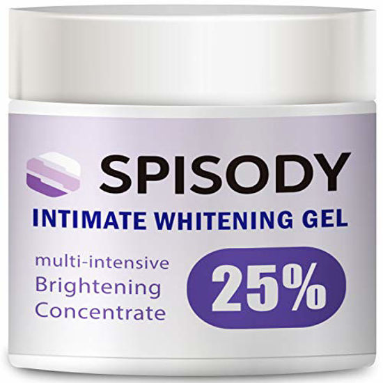 Picture of SPISODY Whitening Gel For Face, Body, Sensitive & Intimate Areas - for Dark Spots, Sun Spots, Age Spots - Good for Underarm and Private Areas - Arbutin, Niacinamide - 50ML/1.7OZ