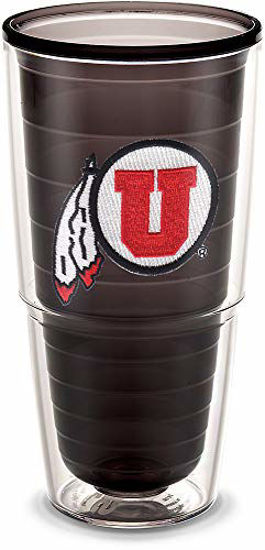 Picture of Tervis University of Utah Utes Made in USA Double Walled Insulated Tumbler, 24-Ounce, Quartz