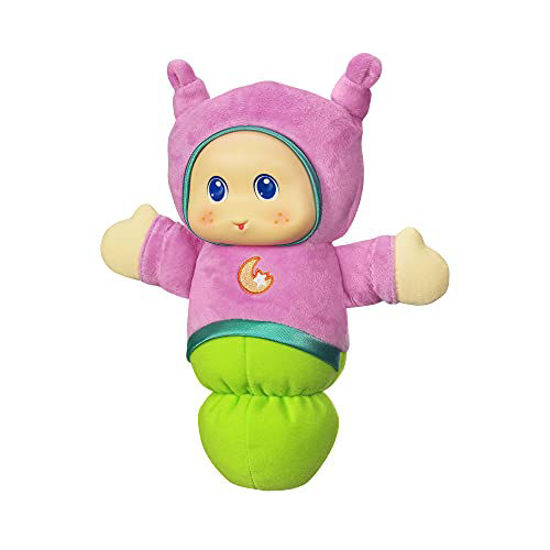 Picture of Playskool Pink Glo Worm Stuffed Lullaby Toy for Babies with Soothing Melodies (Amazon Exclusive)