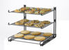 Picture of Nifty 3-Tier Cooling Rack - Non-Stick Coating, Wire Mesh Design, Dishwasher Safe, Collapsible Kitchen Countertop Organizer, Use for Baking Cookies, Cakes, Pies