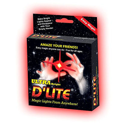 Picture of D'lite Light up Magic Thumbs Pair See Box for Free Training Video (Junior, Red)