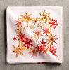 Picture of Maison d' Hermine Crystal Star 100% Cotton Soft and Comfortable Set of 4 Napkins Perfect for Family Dinners | Weddings | Cocktail | Kitchen | Thanksgiving/Christmas (20 Inch by 20 Inch).