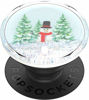 Picture of PopSockets PopGrip: Phone Grip and Phone Stand, Collapsible, Swappable Top, Snowglobe Wonderland Tidepool