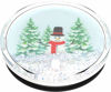 Picture of PopSockets PopGrip: Phone Grip and Phone Stand, Collapsible, Swappable Top, Snowglobe Wonderland Tidepool