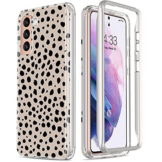 Picture of ESDOT for Samsung Galaxy S21 Plus Case,Military Grade Passing 21ft Drop Test,Rugged Cover with Fashionable Designs for Women Girls,Protective Phone Case for Galaxy S21 Plus 6.7" Elegant Cheetah