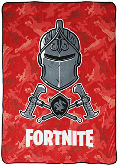 Picture of Fortnite Red Knight Camo Blanket - Measures 62 x 90 inches, Bedding - Fade Resistant Super Soft Fleece (Official Fortnite Product)