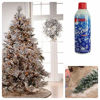 Picture of Prextex Christmas Textured Snow Spray - Pack of Two 13 Oz Aerosol Bottles, Artificial Snow Decoration Tree Holiday Winter Crafts Winter Party Snow Santa Snow Nieve Xmas (Pack of 2, 13 OZ Bottles)