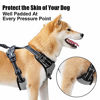 Picture of PoyPet No Pull Dog Harness, Reflective Vest Harness with 2 Leash Attachments and Easy Control Handle (Gray,L)