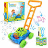 Picture of Bubbart Bubble Lawn Mower Automatic Bubble Machine for Kids with Music Outdoor Toy for Toddlers [ 2020 Upgraded ] Lot of Fun for Your Kids Included 3 Bottle of Bubble Solution & 3 Blowers Sticks