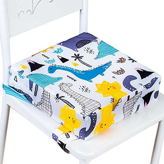 Picture of Toddler Booster Seat for Dining Table, Portable Increasing Cushion for Boys