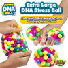 Picture of YoYa Toys The Original Jumbo DNA Ball | Colorful Fidget Squeezing Stress Relief Ball for Adults & Kids | Our Unique Rubber Squishy Toys are Great for Stress, Anxiety, Bad Habits & More