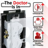 Picture of Box Doctor Repair Clips - Fix Loose Outlets and Switches - Electrical Wall Box Repair Clips - 10 Pack