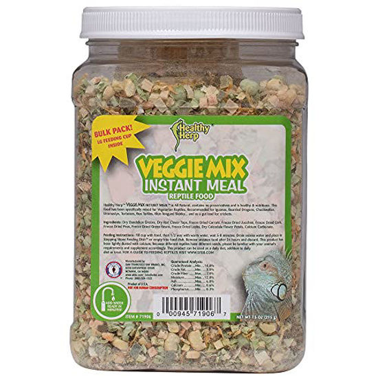 Picture of Healthy Herp Veggie Mix Instant Meal 7.5-Ounce (212.63 Grams) Jar