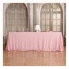 Picture of Poise3EHome 50×72'' Rectangle Sequin Tablecloth for Party Cake Dessert Table Exhibition Events, Pink