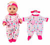 Picture of ebuddy Total 5 Sets Baby Doll Clothes Include Bikini Rompers for 43cm New Born Baby Dolls, 15 inch Dolls