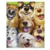 Picture of Dogs Selfie Super Soft Plush Fleece Throw Blanket