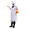 Picture of Child Unisex Ghost costume w/ horn (Small (5-7yr))