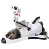 Picture of Space Shuttle Toy with Astronaut Figure, Lights Up with Light and Blast Off Sound Effects - Fun Space Toys for Kids