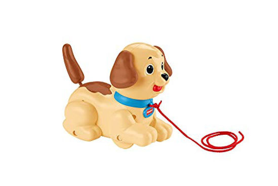 Picture of FIsher-Price Lil' Snoopy, dog-themed pull toy for walking infants and toddlers