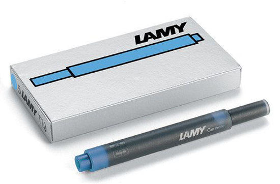 Picture of Lamy Turquoise T10 Fountain Pen Ink Refills (1 Pack of 5 Refills)