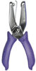 Picture of McGill 2" Reach Punchline Hole Punch, 1/4 Inch Round, Chrome/Purple (MCG52500C)