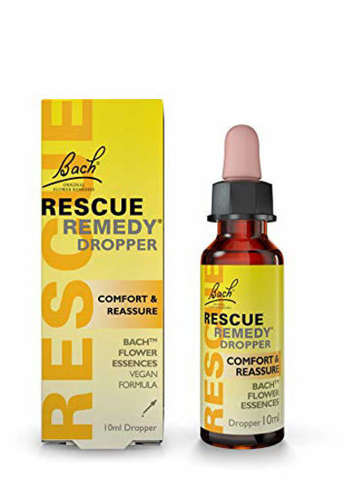 Picture of RESCUE REMEDY Dropper, 10mL, Natural Homeopathic Stress Relief