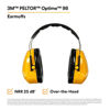 Picture of 3M PELTOR Optime 98 Earmuffs H9A, Over-the-Head, Yellow