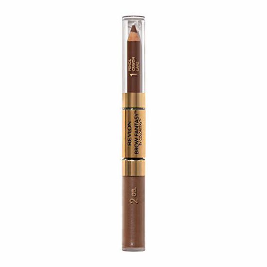 Picture of Revlon Brow Fantasy Pencil & Gel, Brunette [105] 0.051 Ounce