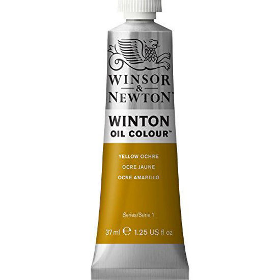 Picture of Winsor & Newton Winton Oil Color Paint, 37-ml Tube, Yellow Ochre