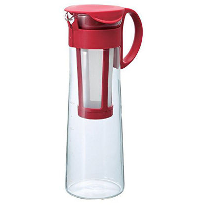 Picture of Hario 'Mizudashi' Cold Brew Coffee Pot, 1000ml, Red