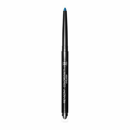 Picture of Pencil Eyeliner by Revlon, ColorStay Eye Makeup with Built-in Sharpener, Waterproof, Smudgeproof, Longwearing with Ultra-Fine Tip, 205 Sapphire, 0.01 Oz