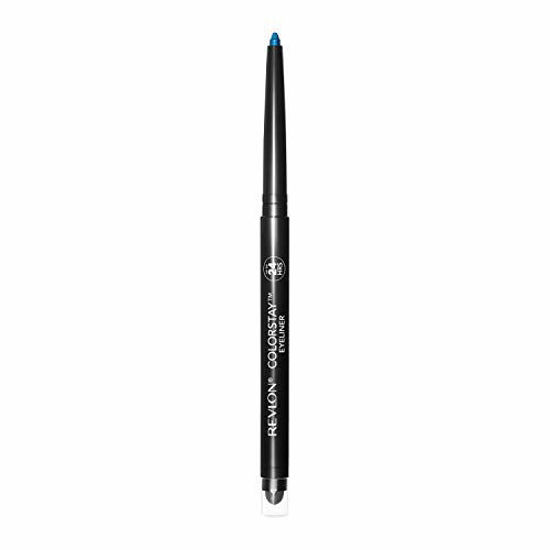 Picture of Pencil Eyeliner by Revlon, ColorStay Eye Makeup with Built-in Sharpener, Waterproof, Smudgeproof, Longwearing with Ultra-Fine Tip, 205 Sapphire, 0.01 Oz