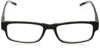 Picture of Foster Grant Men's Sloan Reading Glasses Square, Black/Transparent, 59 mm + 1.75