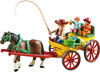 Picture of PLAYMOBIL Horse-Drawn Wagon Building Set