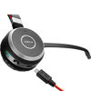 Picture of Jabra Evolve 65 UC Stereo Wireless Bluetooth Headset / Music Headphones Includes Link 360 (U.S. Retail Packaging)