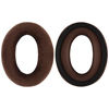 Picture of Geekria Comfort Velour Replacement Ear Pads for Sennheiser HD598, HD598SE, HD598CS Headphones Ear Cushions, Headset Earpads, Ear Cups Repair Parts (Brown)