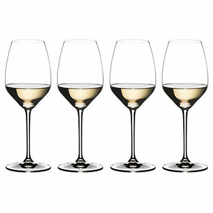 Picture of Riedel Extreme Riesling Wine Glass, 4 Count (Pack of 1), Clear