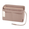 Picture of Purse Organzier, Bag Organizer with Metal Zipper (Medium, Beige)