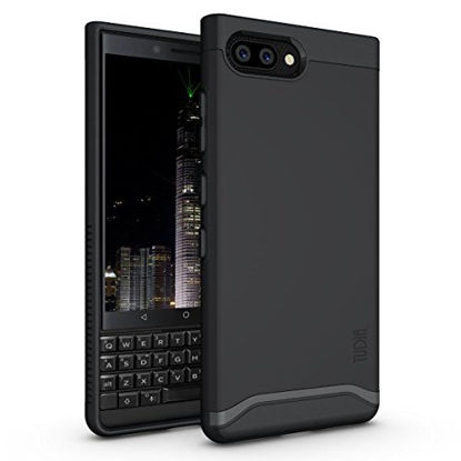 Picture of BlackBerry KEY2 Case, TUDIA [Merge Series] V2 Heavy Duty Extreme Protection/Rugged with Dual Layer Slim Precise Cutouts Case for BlackBerry KEY2 [NOT Compatible with KEY2 LE] (Matte Black)