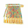 Picture of Colourful Saree/Safety Pins Brooch One Side of Safety Pin Decorated with Diamonds Set of 12,Decorative Safety Pins